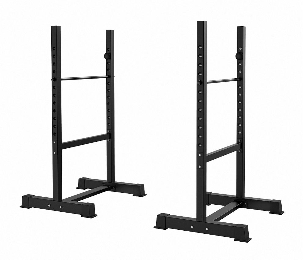SOPORTES DE SENTADILLA INDIVIDUALES BLACK (PAR)