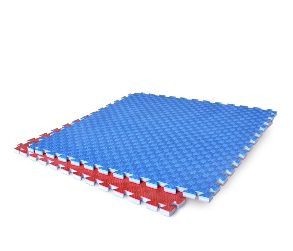 TATAMI 26MM 1X1M (2 CARAS) AZUL/ROJO