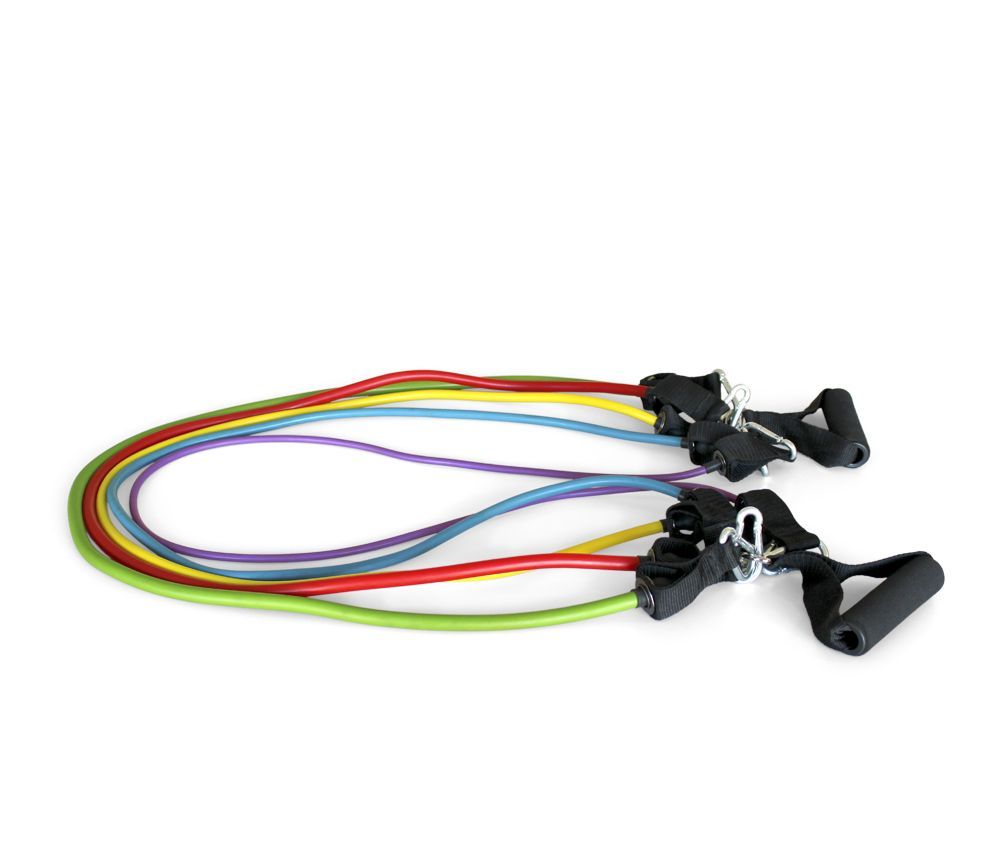KIT 5 ELASTICOS DE RESISTENCIA AFW COLOR