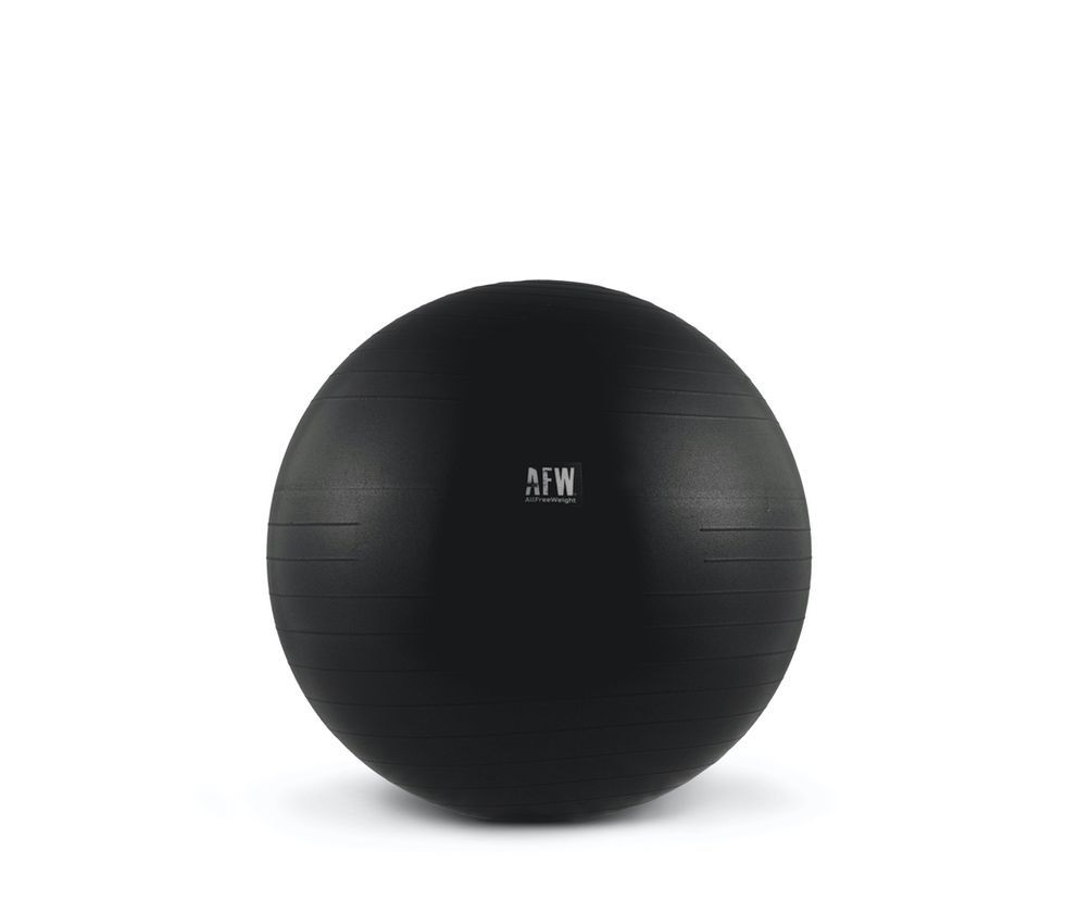 GYMBALL AFW ANTIBURST NEGRO 55CM