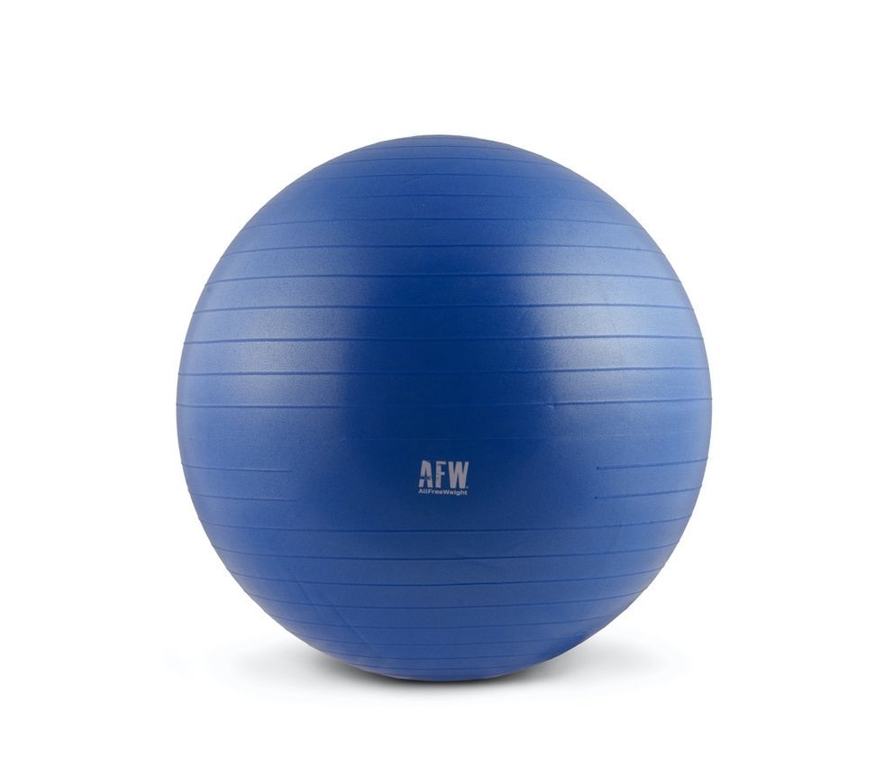 GYMBALL AFW ANTIBURST AZUL 75CM