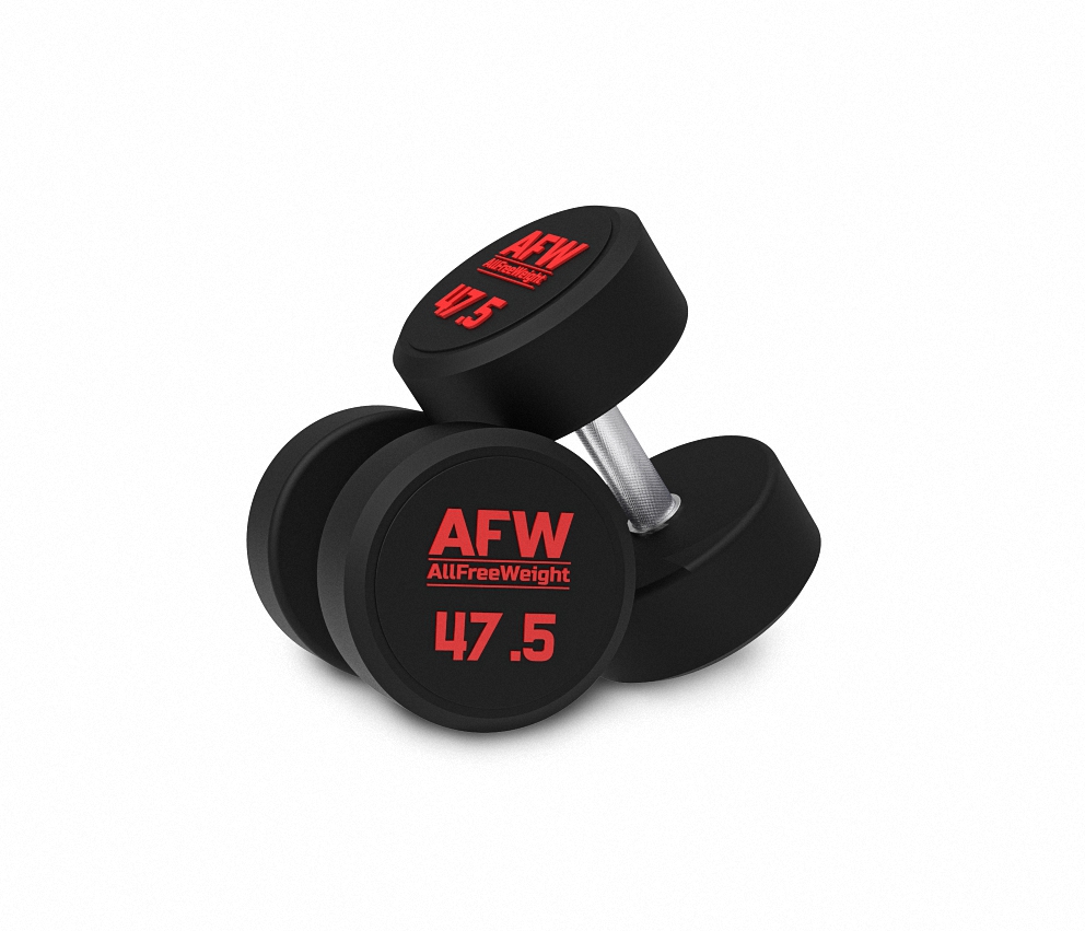MANCUERNAS REDONDAS 47.5KG GOMA R (PAR) AFW
