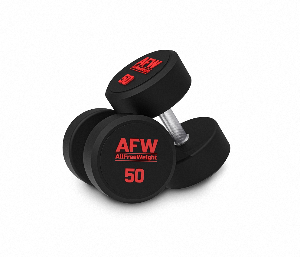 MANCUERNAS REDONDAS 50KG GOMA R (PAR) AFW