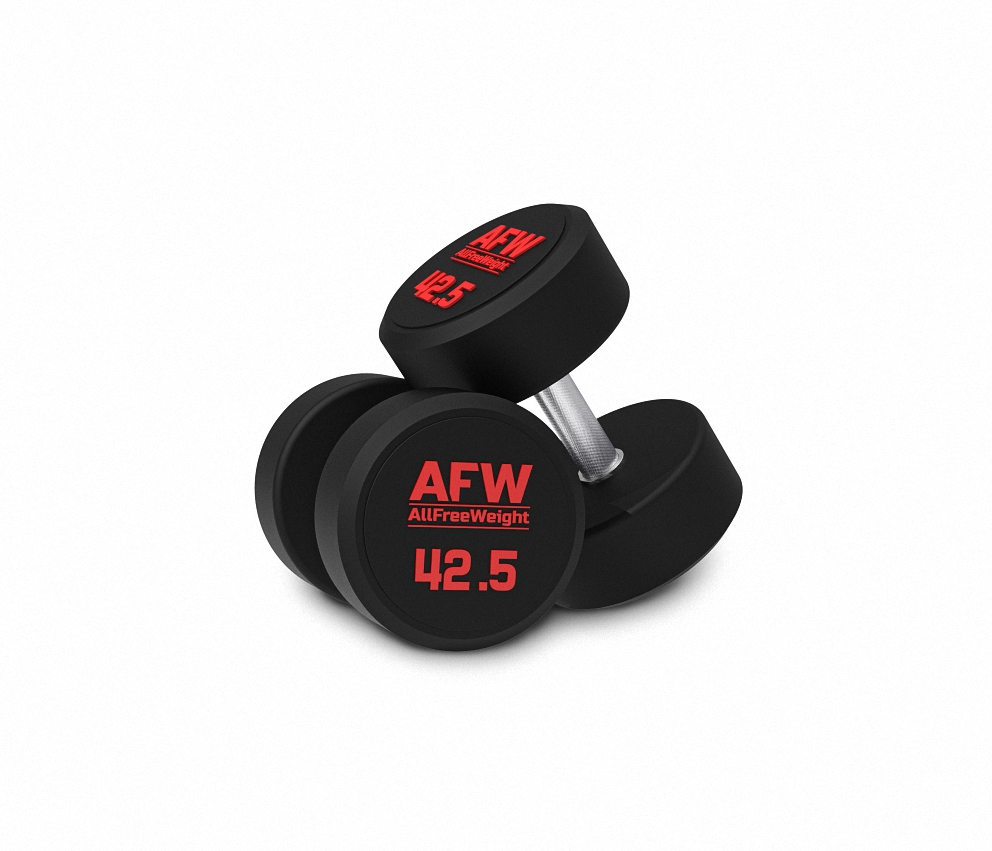 MANCUERNAS REDONDAS 42.5KG GOMA R (PAR) AFW