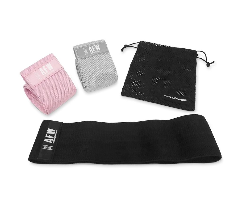 PACK ELASTICOS MINI BAND AFW 3 UNIDADES (TELA)
