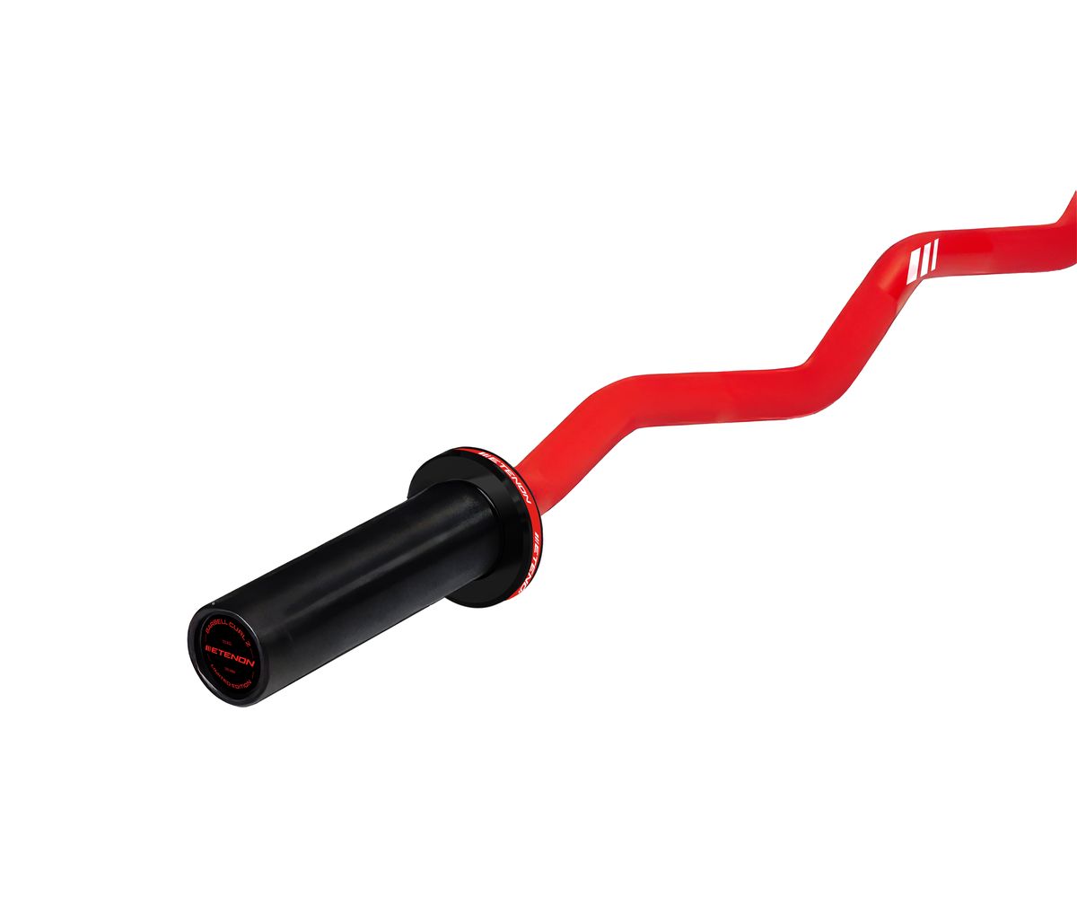 BARRA ETENON CHROMED 120CM CURL Z (Limited Edition Red)