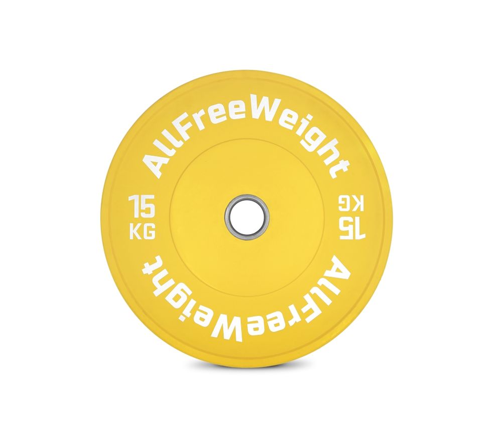 DISCO BUMPER 15KG COLOR YELLOW AFW