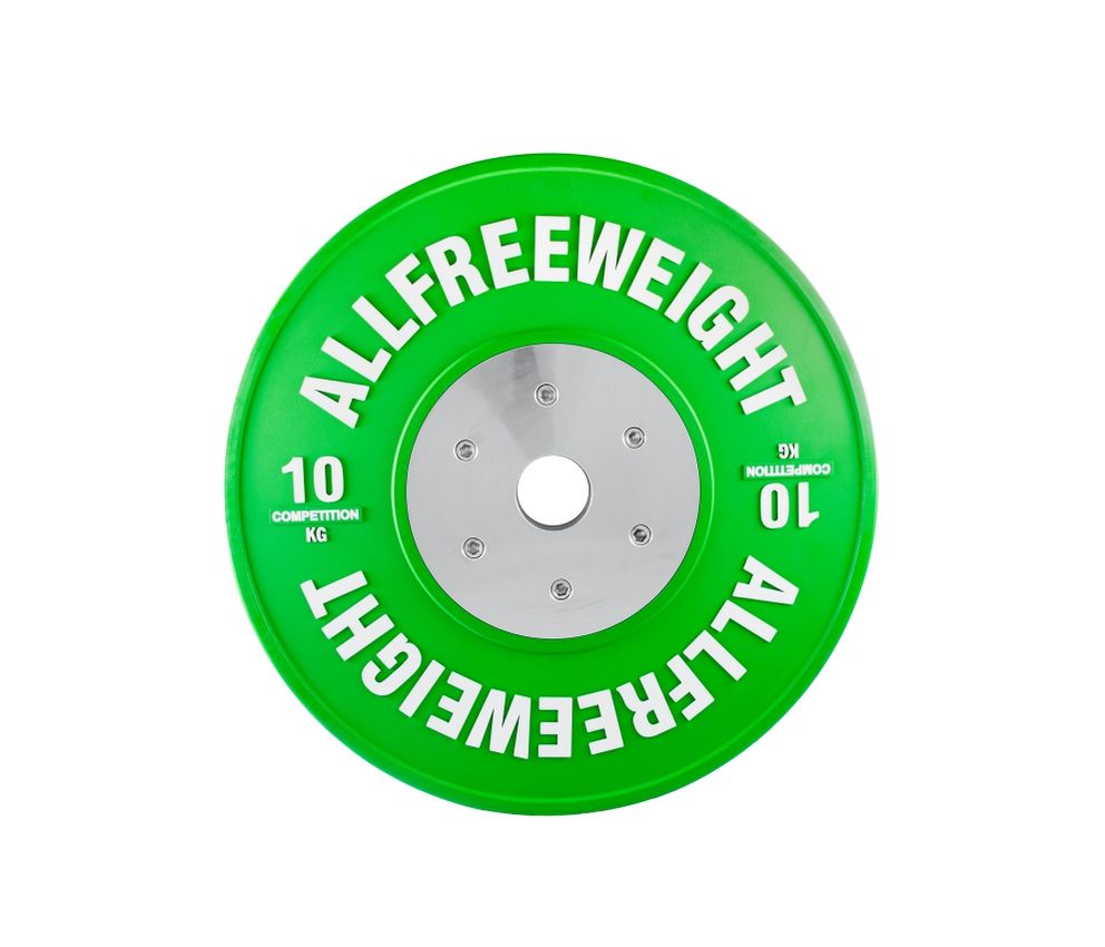 DISCO BUMPER COMPETICION IWF 10KG GREEN AFW