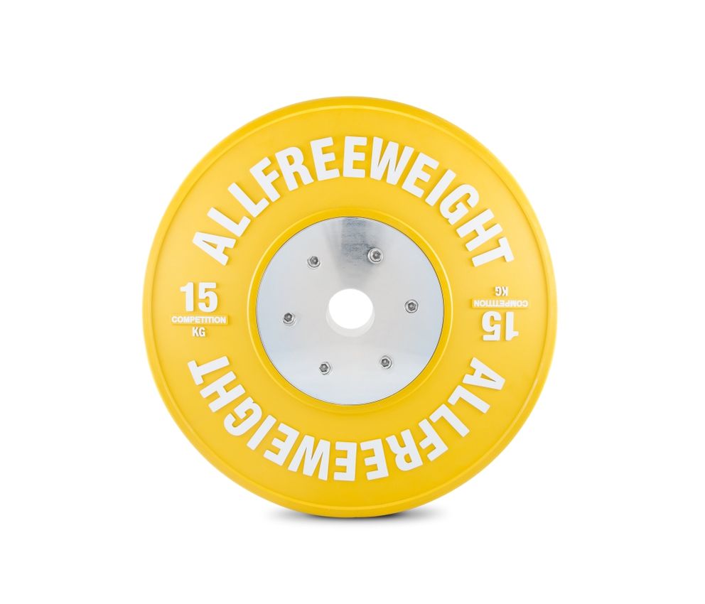 DISCO BUMPER COMPETICION IWF 15KG YELLOW AFW