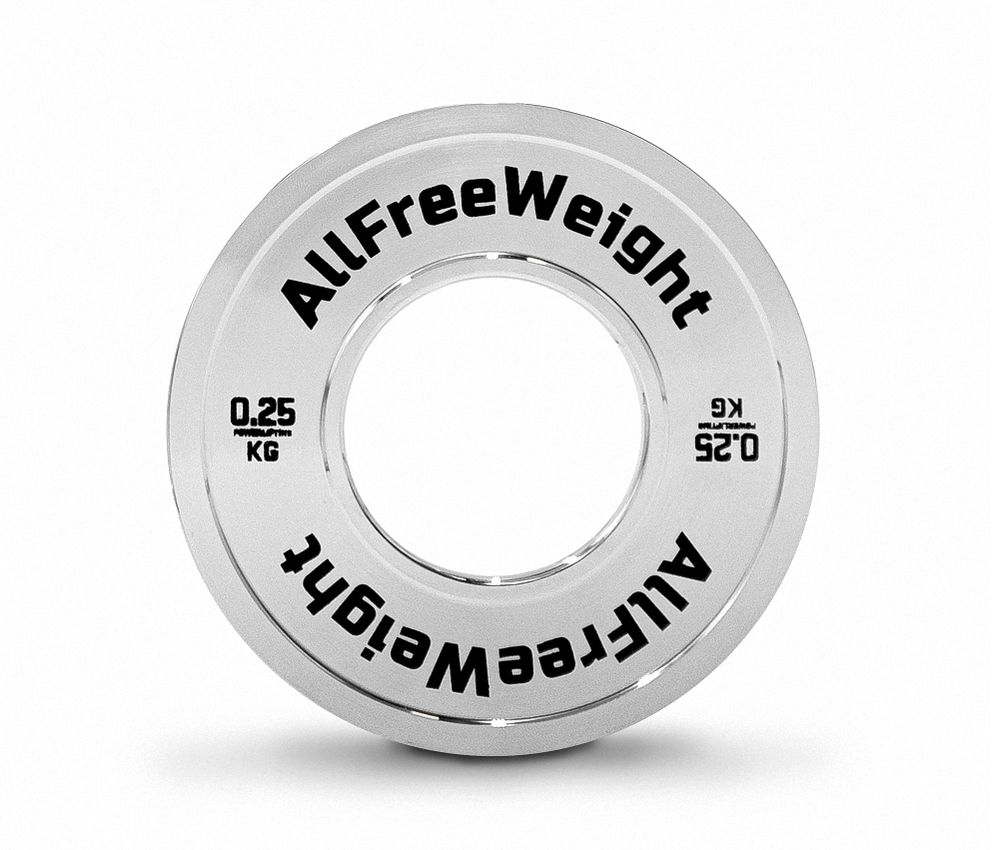 DISCO POWERLIFTING 0.25KG CHROMED AFW