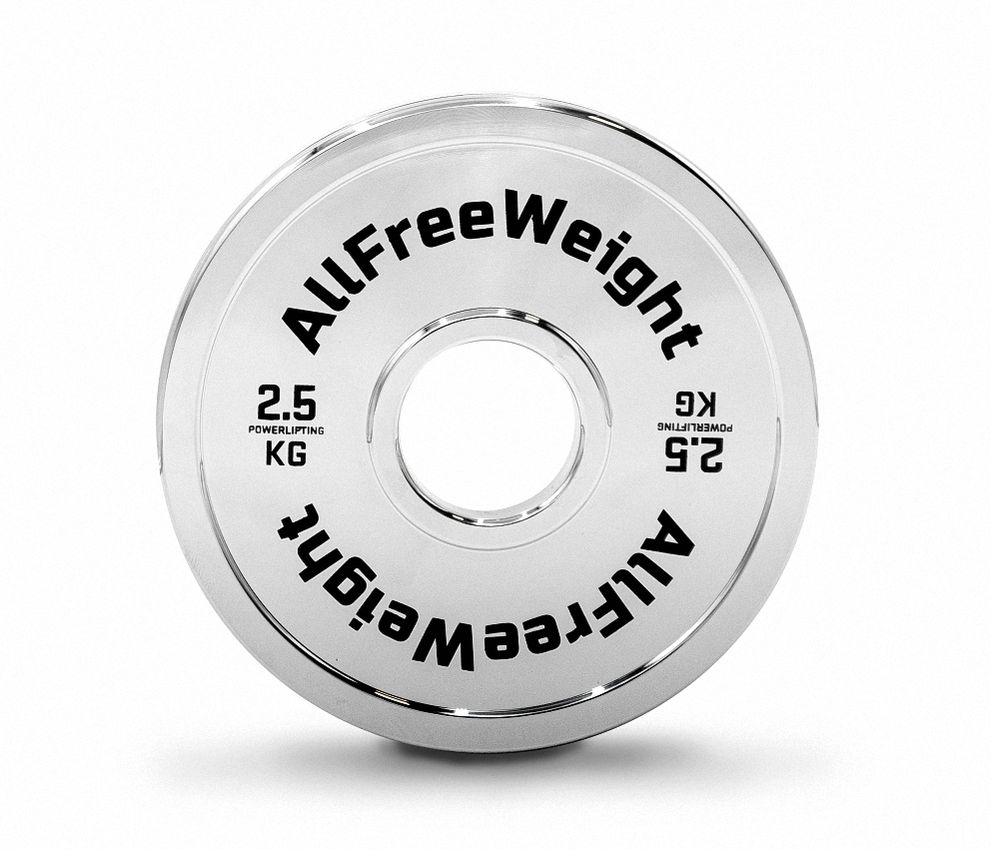 DISCO POWERLIFTING 2.5KG CHROMED AFW