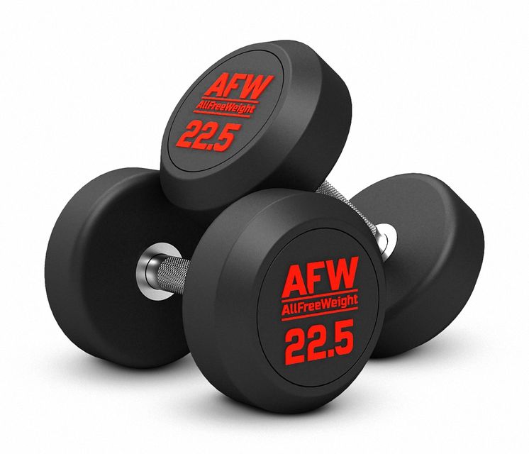 MANCUERNAS REDONDAS 22.5KG GOMA R (PAR) AFW