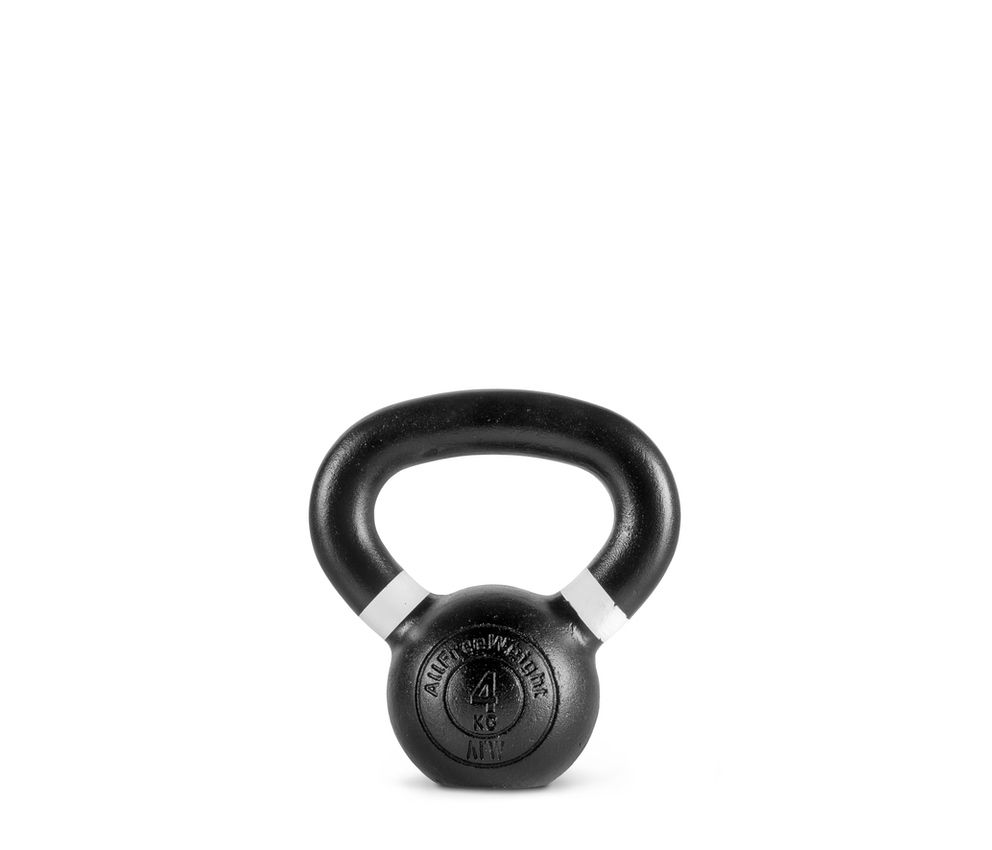 KETTLEBELL CAST IRON 4KG