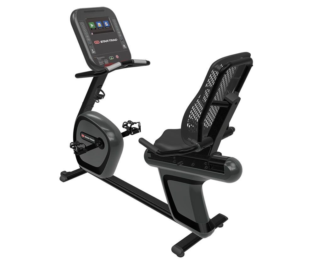 4 SERIES RECUMBENT BIKE W/10″ TOUCHSCREEN, -60 BCK