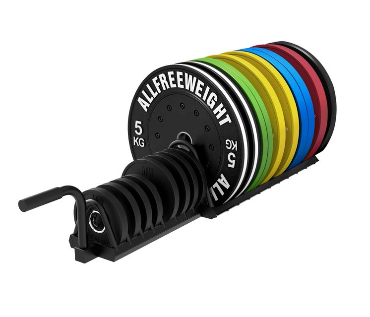 RACK DE DISCOS BUMPER HORIZONTAL AFW 2 NIVELES