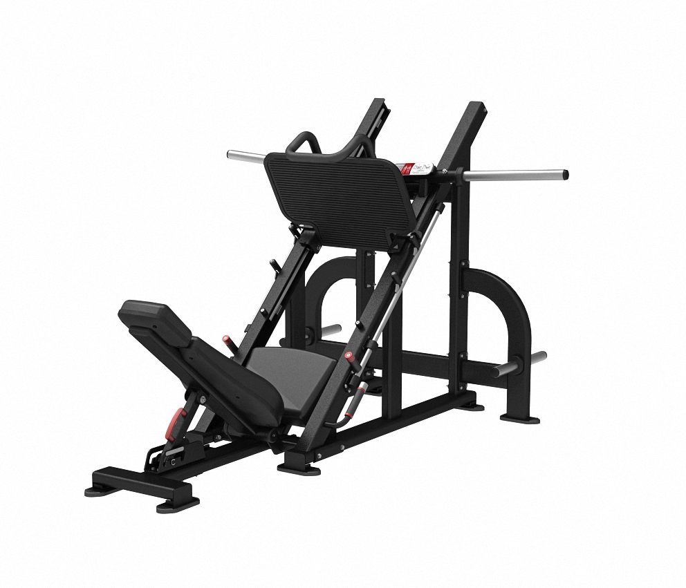 PRENSA DE PIERNAS – ANGLED LEG PRESS PLATE LOADED