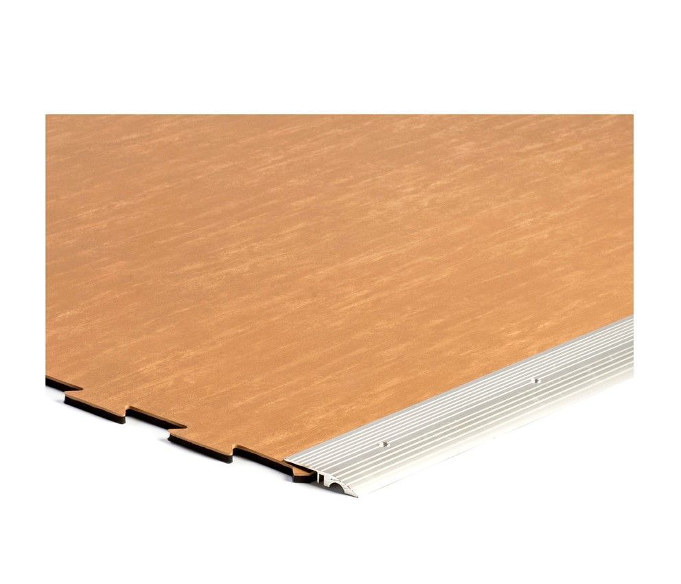 RAMPA ALUMINIO PLATA TALADROS (LAMINA 300CM)