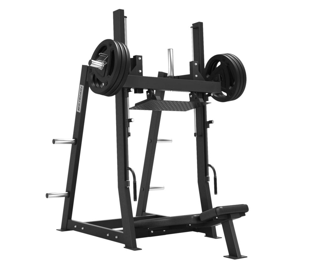 PRENSA DE PIERNAS VERTICAL PLATE LOAD NEGRO