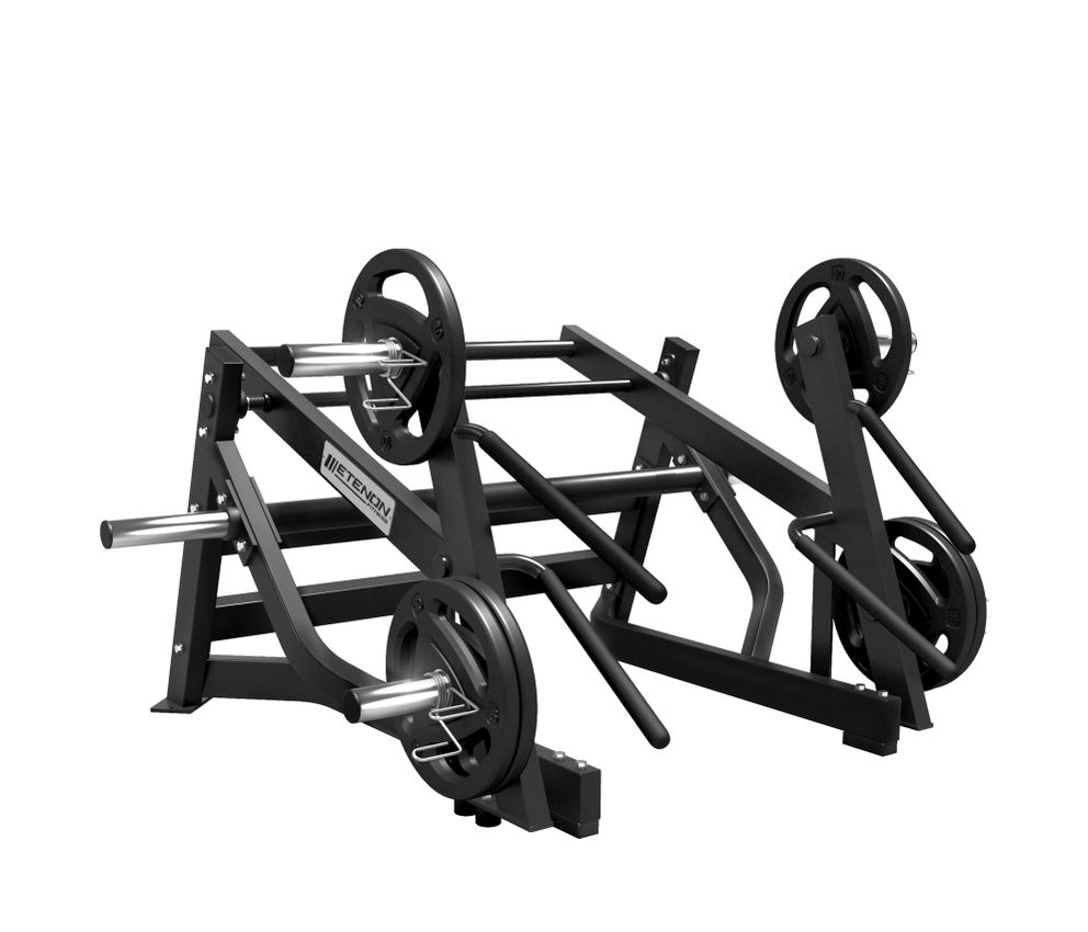 SQUAT LUNGE PLATE LOAD NEGRO