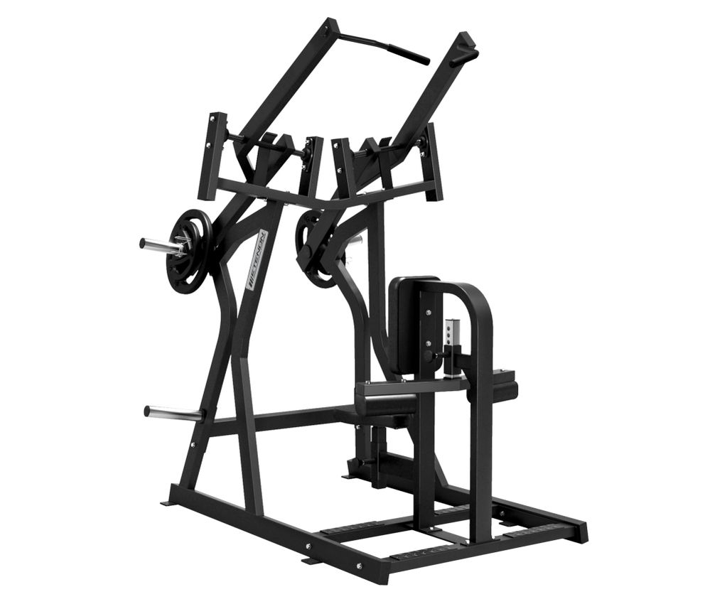 POLEA ALTA INVERTIDA PLATE LOAD NEGRO