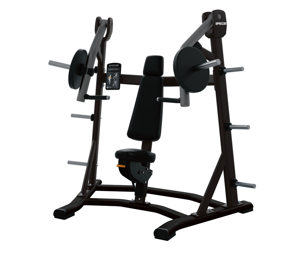Discovery DPL0541 PRESS DE PECHO INCLINADO w/Black Upholstery BKP