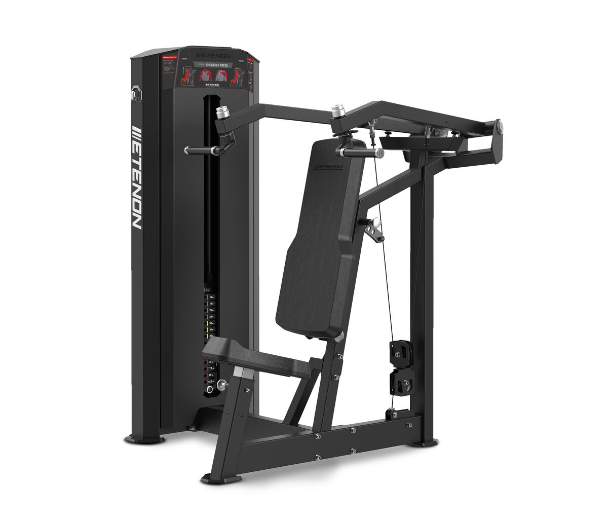 PRESS DE HOMBROS CONVERGENTE / SHOULDER PRESS (100KG+2.5KG)