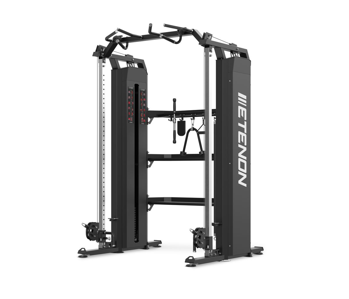 DUAL FUNCIONAL TRAINER / DUAL ADJUSTABLE PULLEY (CON BANDEJAS)
