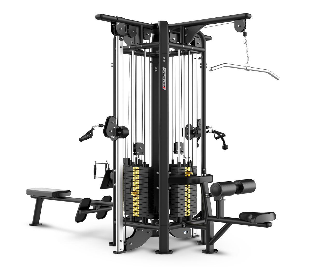 JAULA 4 ESTACIONES 1T/2PR/1CBL/110KG PA/B