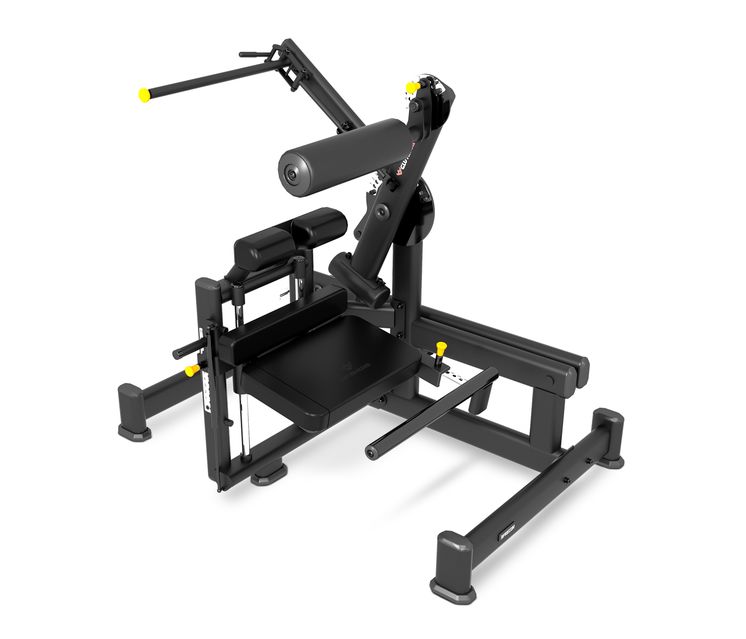 GLUTEBUILDER GPL0363 AISLADOR DE GLUTEOS DE RODILLAS W/BLACK UPHOLSTERY BKP