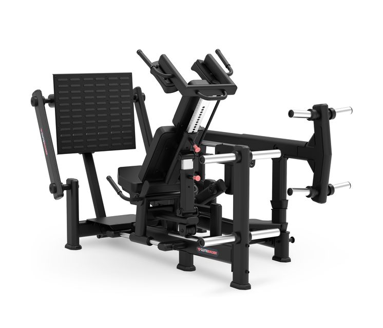 GLUTEBUILDER GPL0604, GLUTE PRESS W/ BLACK UPHOLSTERY