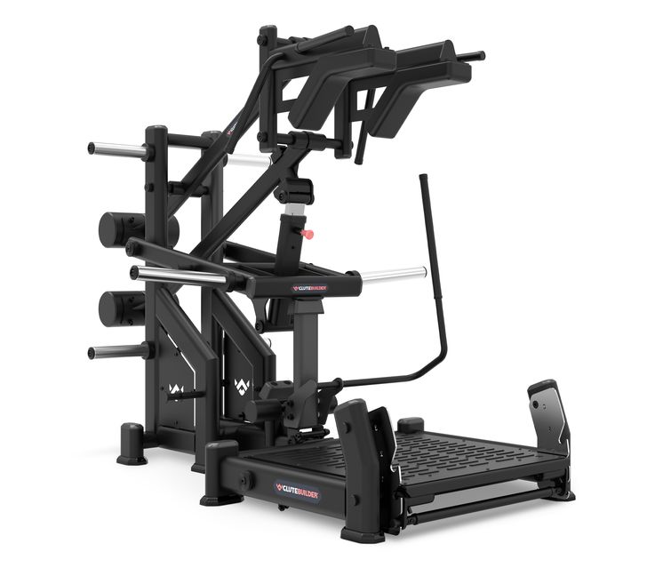 GLUTEBUILDER GPL0627, GLUTE SQUAT W/ BLACK UPHOLSTERY