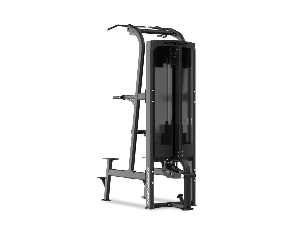 DUAL DOMINADAS/FONDOS ASISTIDOS / ASSISTED CHIN/ DIP (117.5KG)