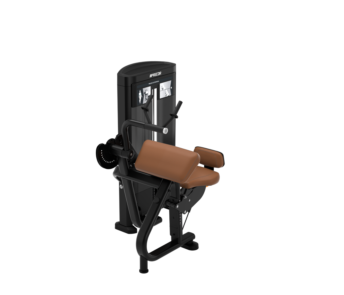 Resolute RSL0208 EXTENSION DE TRICEPS w/Black Upholstery BKP