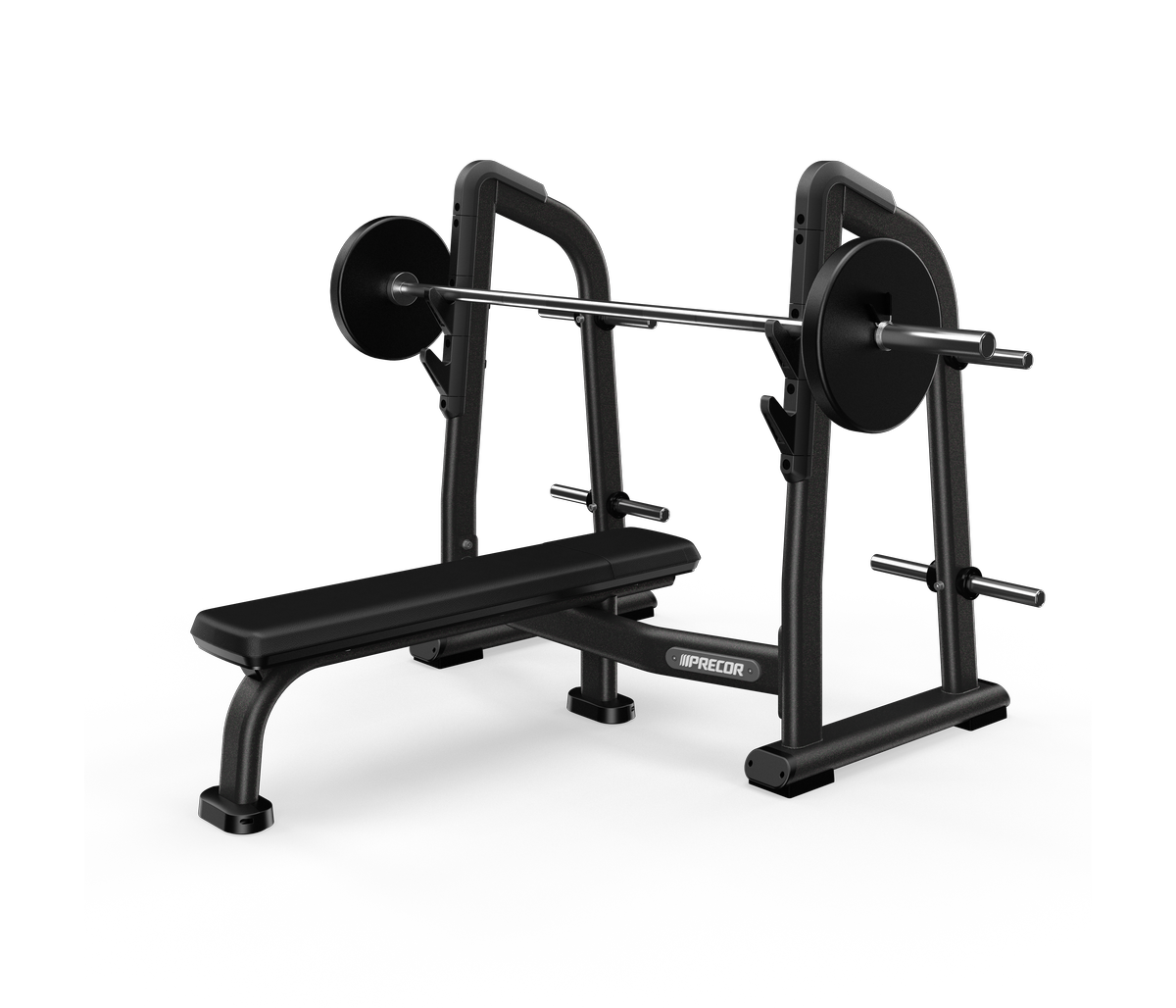 Discovery DBR0408 BANCO PRESS HORIZONTAL w/Black Upholstery BKP